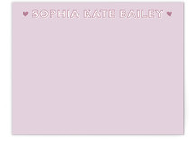 With Love Personalized Stationery