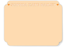 With Love Personalized Stationery