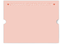With Love Personalized Stationery