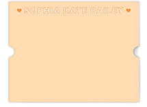With Love Personalized Stationery