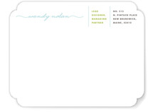 Business or Pleasure Personalized Stationery