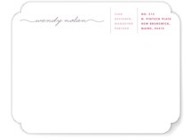 Business or Pleasure Personalized Stationery