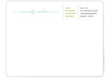 Business or Pleasure Personalized Stationery