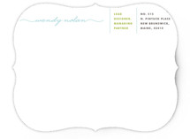 Business or Pleasure Personalized Stationery