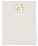 My First Monogram Personalized Stationery