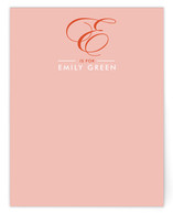 My First Monogram Personalized Stationery