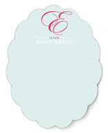 My First Monogram Personalized Stationery