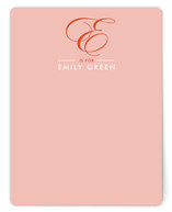 My First Monogram Personalized Stationery