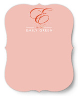 My First Monogram Personalized Stationery