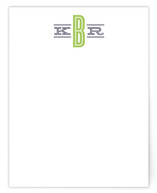 Classic Monogram Personalized Stationery