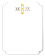 Classic Monogram Personalized Stationery