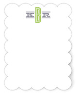 Classic Monogram Personalized Stationery