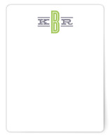 Classic Monogram Personalized Stationery