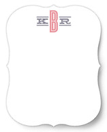 Classic Monogram Personalized Stationery