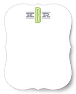 Classic Monogram Personalized Stationery