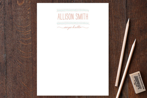 Handy Personalized Stationery