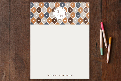 Handsome Boy Modelling Personalized Stationery