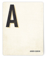 Initial Note Personalized Stationery