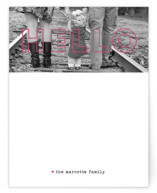 See Right Through Personalized Stationery