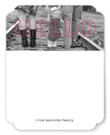 See Right Through Personalized Stationery