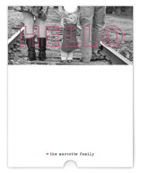 See Right Through Personalized Stationery