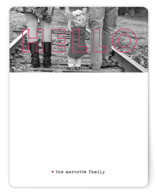 See Right Through Personalized Stationery