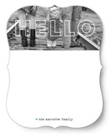 See Right Through Personalized Stationery