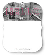 See Right Through Personalized Stationery