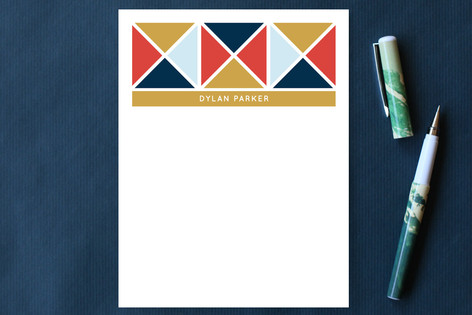 Nautical Triangles Personalized Stationery
