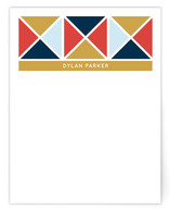 Nautical Triangles Personalized Stationery