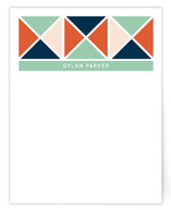 Nautical Triangles Personalized Stationery