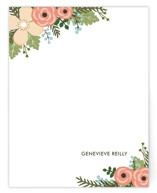Posey Blush Personalized Stationery