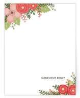 Posey Blush Personalized Stationery
