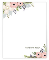 Posey Blush Personalized Stationery