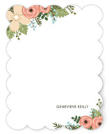Posey Blush Personalized Stationery