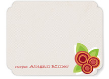 Floral Bounty Personalized Stationery