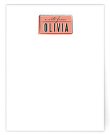 Simply Offset Personalized Stationery