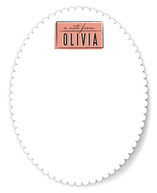 Simply Offset Personalized Stationery