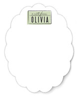Simply Offset Personalized Stationery