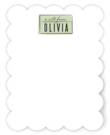 Simply Offset Personalized Stationery