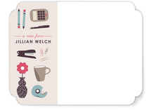 Mod Desk Personalized Stationery