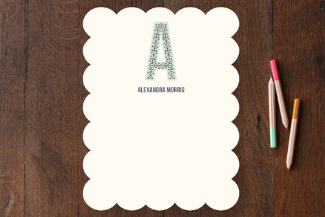 Antique Monogram Personalized Stationery