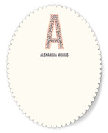 Antique Monogram Personalized Stationery