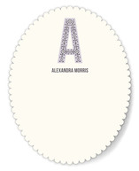 Antique Monogram Personalized Stationery