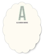 Antique Monogram Personalized Stationery