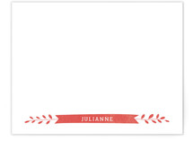 Banner and Branch Personalized Stationery