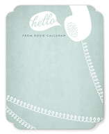Cordial Hello Personalized Stationery