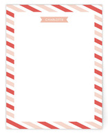 Flags and Stripes Personalized Stationery