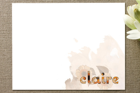 That Girl Personalized Stationery
