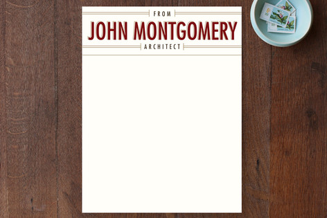 Headlines Personalized Stationery